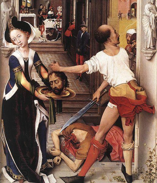 Rogier van der Weyden St John Altarpiece oil painting picture